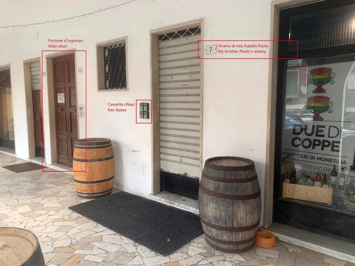 Apartman Casa Bianca 4 - Confortevole In Centro A Moneglia